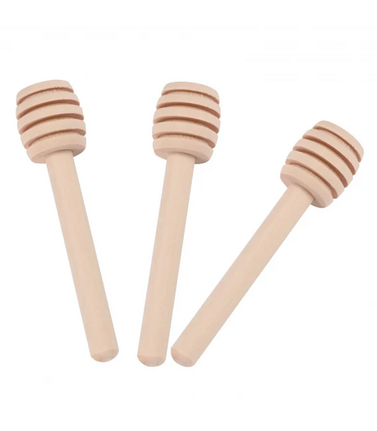 8cm Practical Long Handle Wood Honey Stick