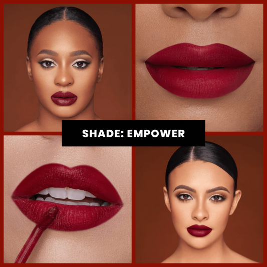Ace Beaute Pout Perfect Liquid Lipstick- Empower