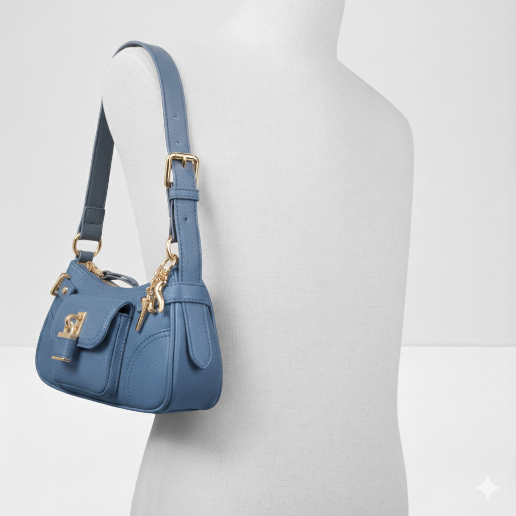 Aldo Beramandraa Shoulder Bag- Sky Blue