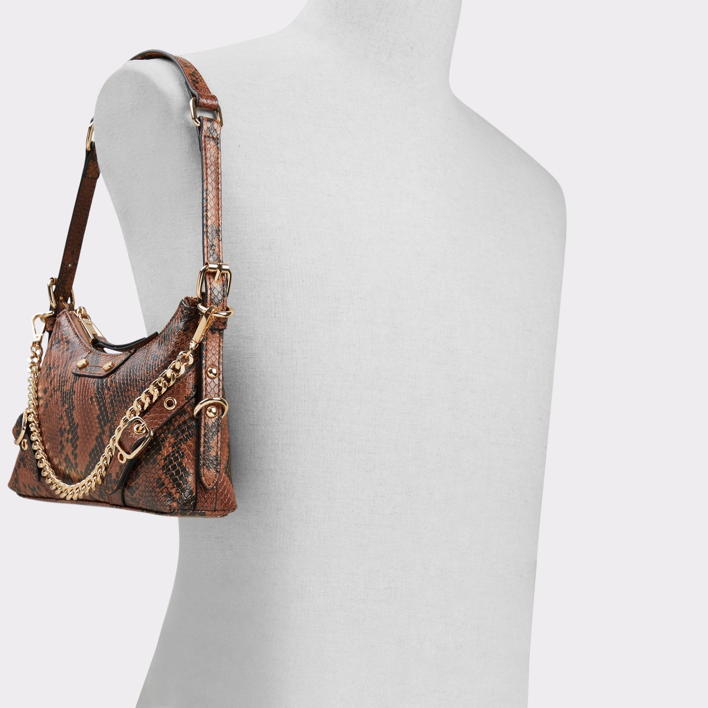 Aldo Farelix Shoulder Bag- Brown Multi