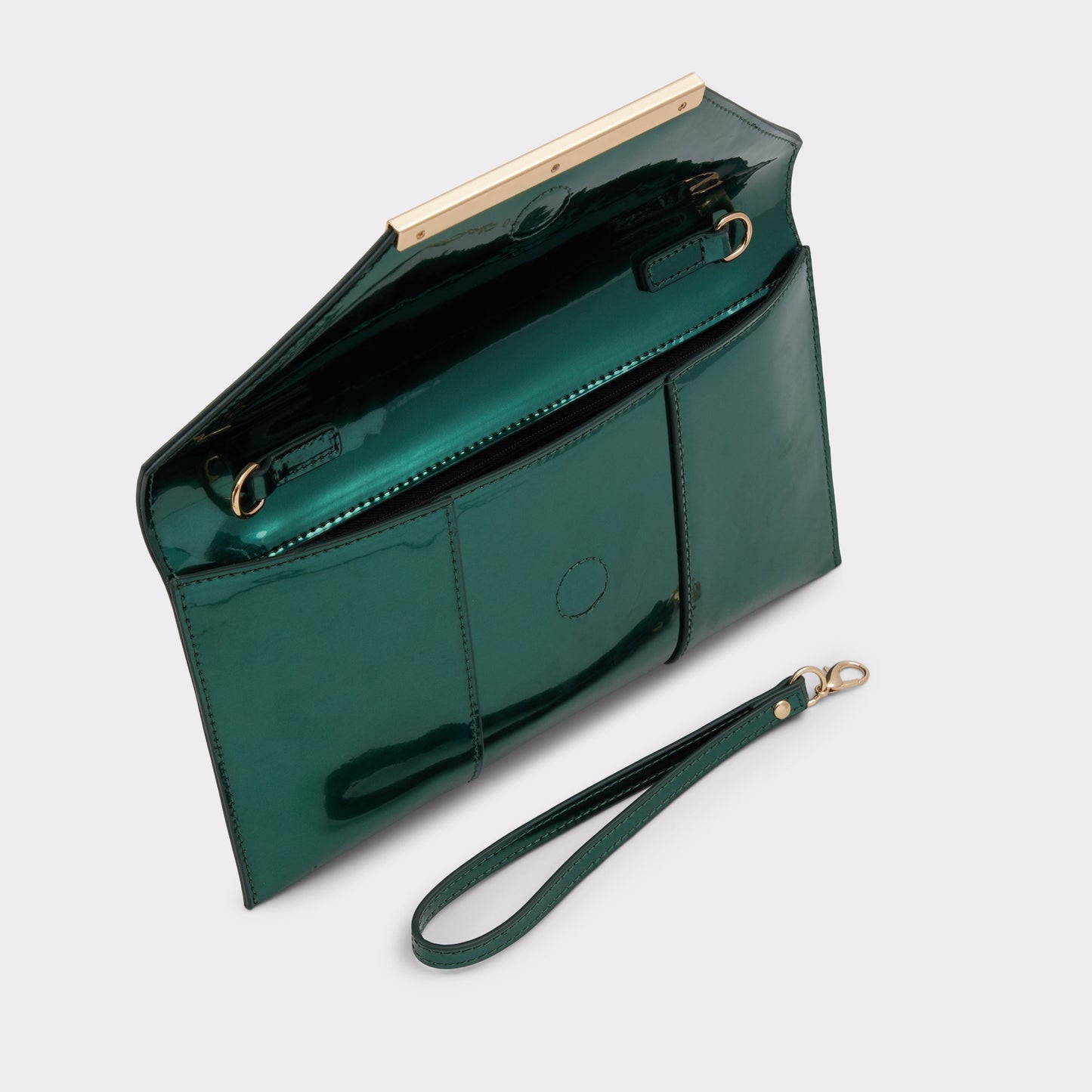 Aldo Feilleex Clutch Bag- Other Green