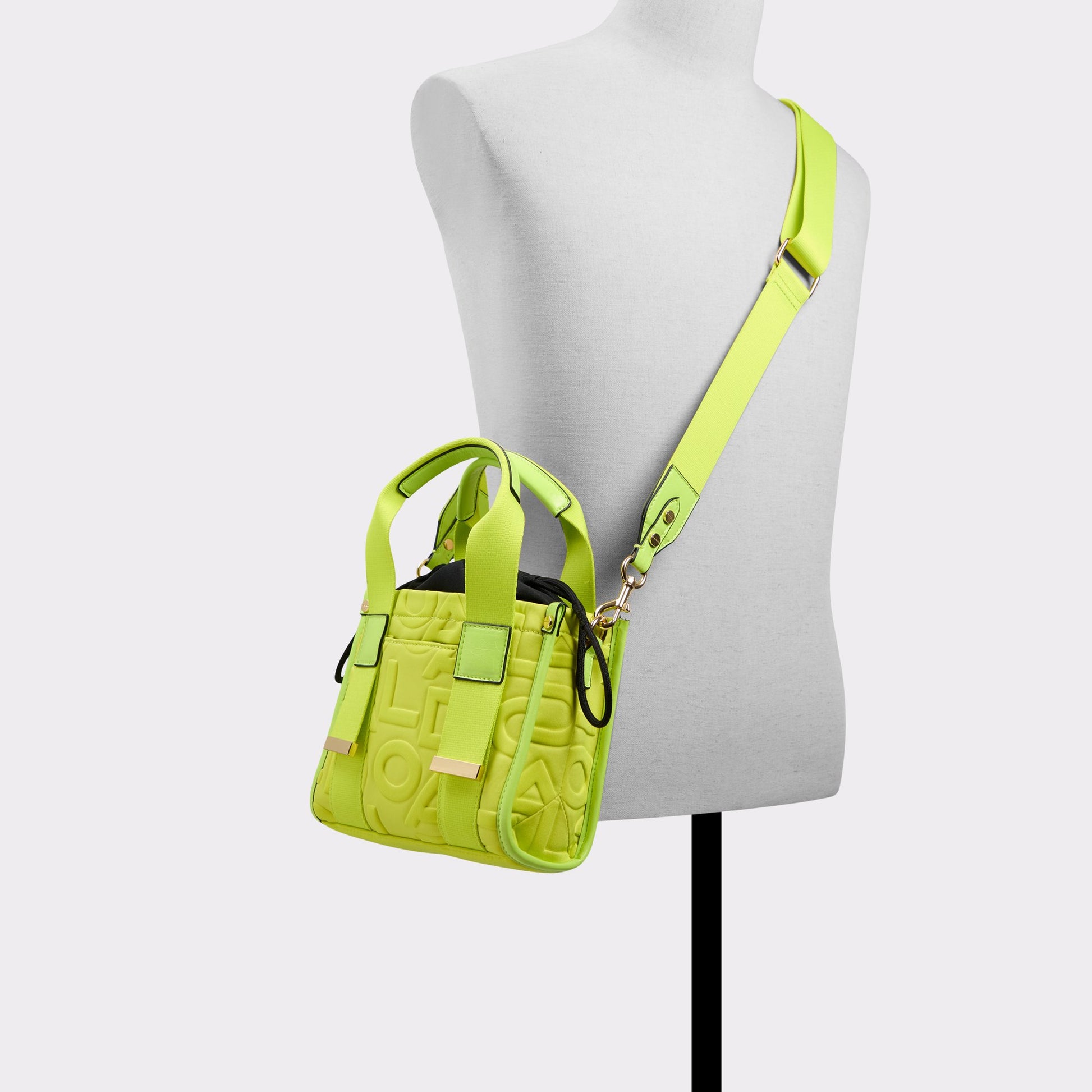 Aldo Minieviex Satchel Bag- Lime Green