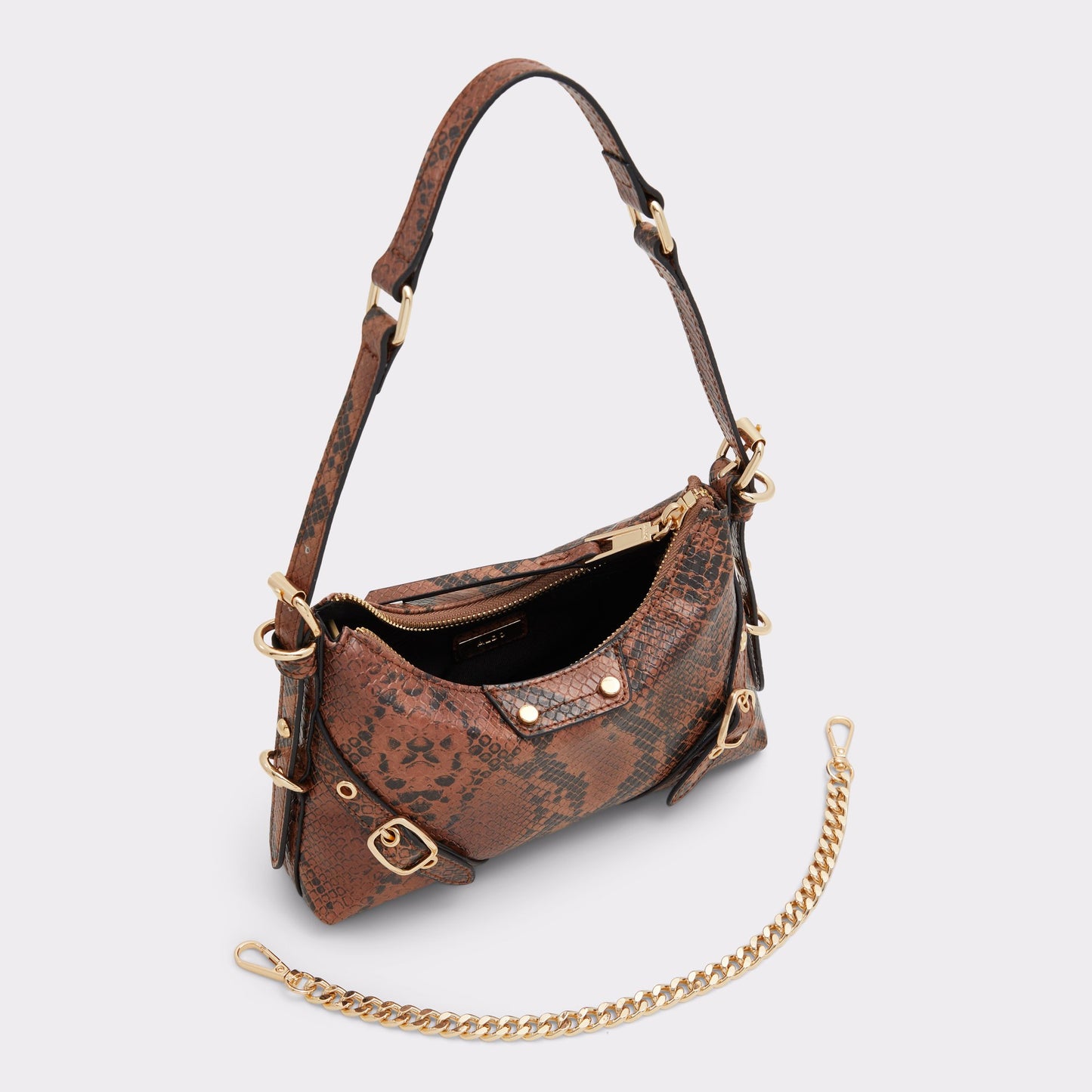Aldo Farelix Shoulder Bag- Brown Multi