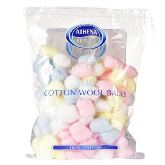 Athena Beaute Cotton Wool Balls 100 Pcs