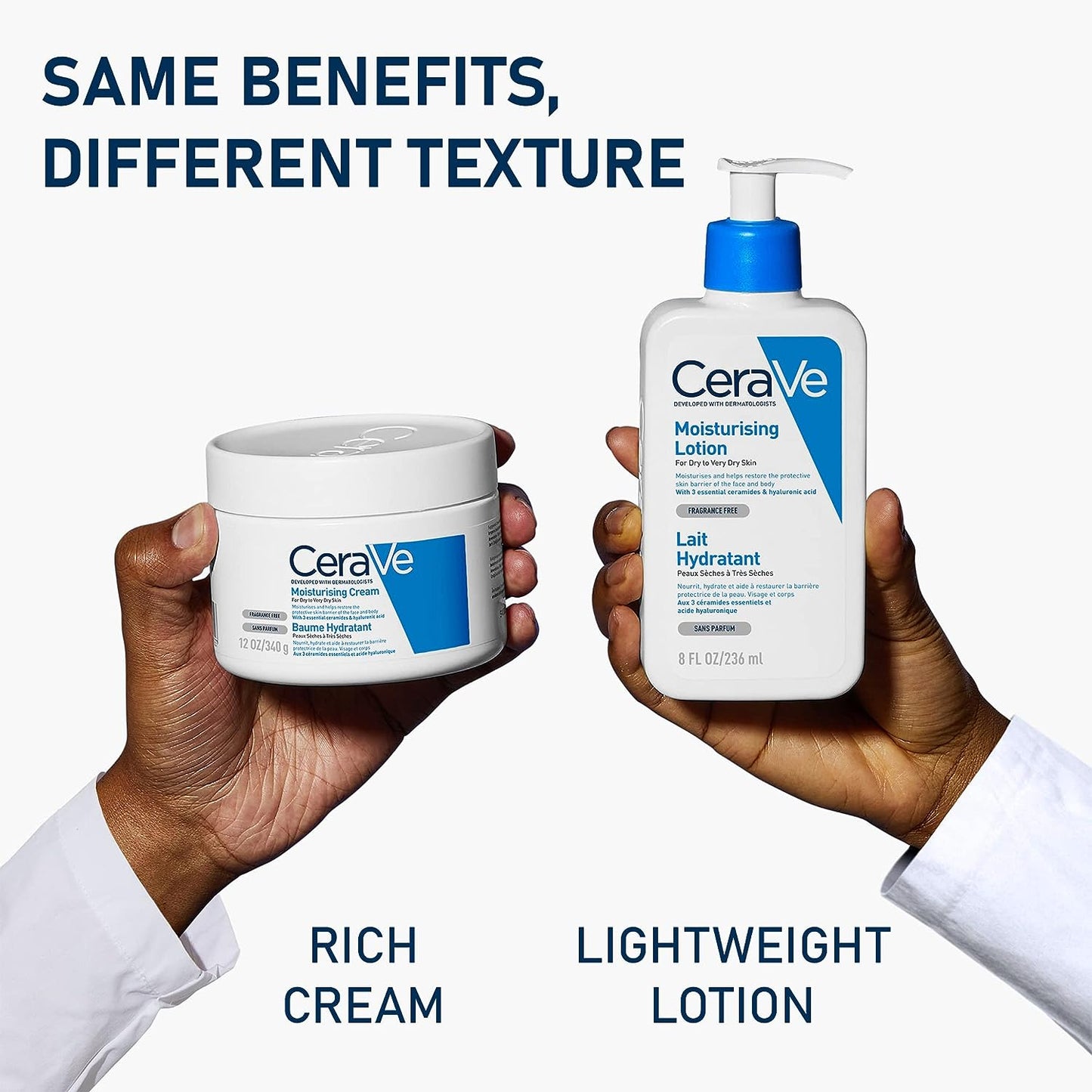 CeraVe Moisturising Cream For Dry To Very Dry Skin 340g
