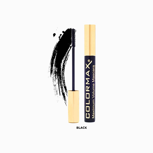 Colormax Maximum Volume Waterproof Mascara- Black 8ml
