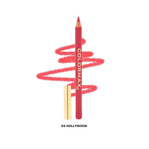 Colormax Satin Glide Lip Liner Pencil- 04 Hollywood