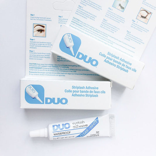 DUO Waterproof Eyelash Glue White/Clear Dries Invisibly 9g