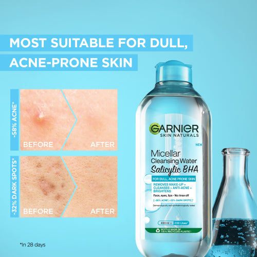 Garnier Micellar Cleansing Water Salicylic BHA 400ml