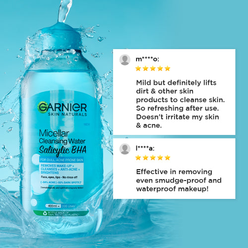 Garnier Micellar Cleansing Water Salicylic BHA 400ml