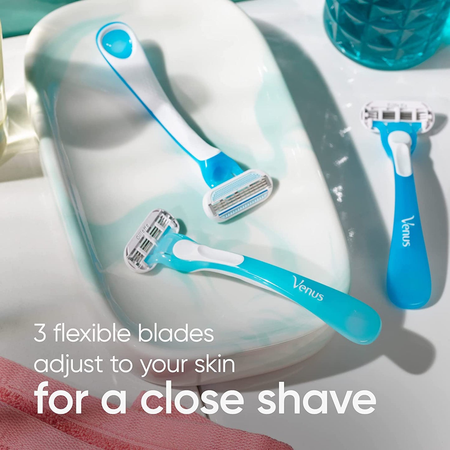 Gillette Venus Oceana Women's Disposable Razor 3pcs