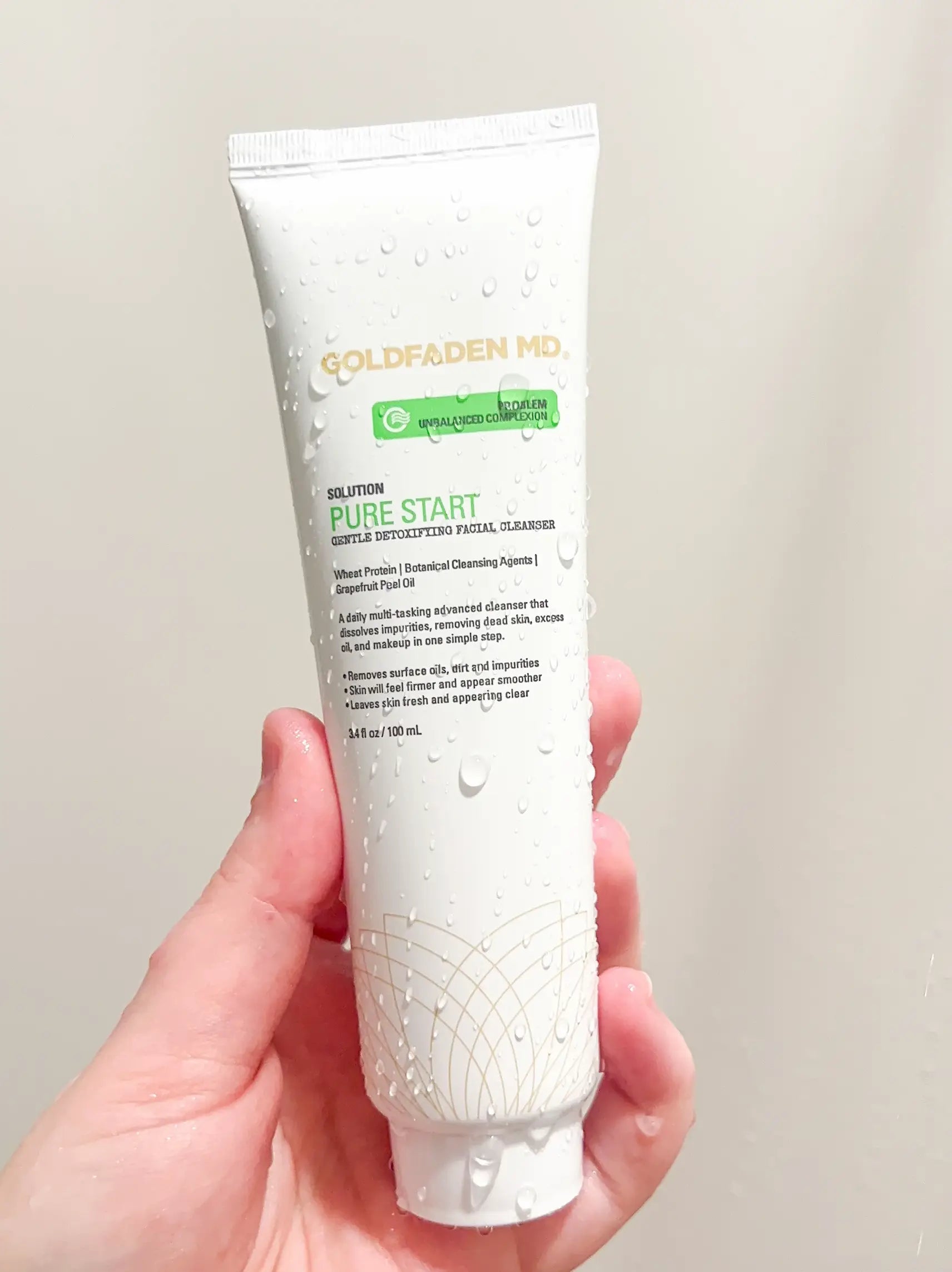 Goldfaden MD Pure Start Detoxifying Facial Cleanser 100ml
