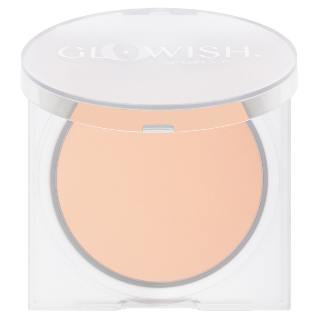 HUDA BEAUTY GloWish Luminous Pressed Powder- 00 Porcelain