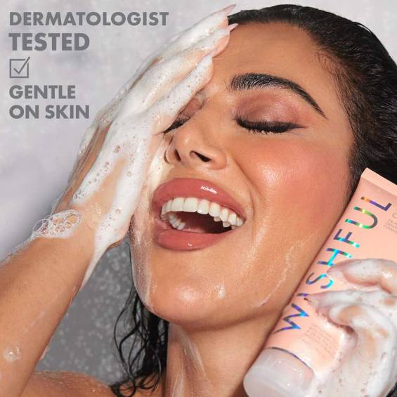 Huda Beauty Get Clean 2% PHA & Sea Moss Gentle Foaming Cleanser 50ml