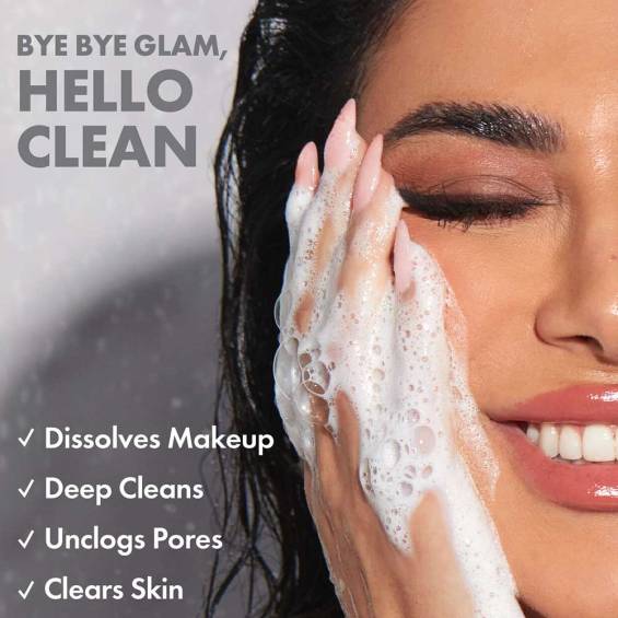 Huda Beauty Get Clean 2% PHA & Sea Moss Gentle Foaming Cleanser 50ml