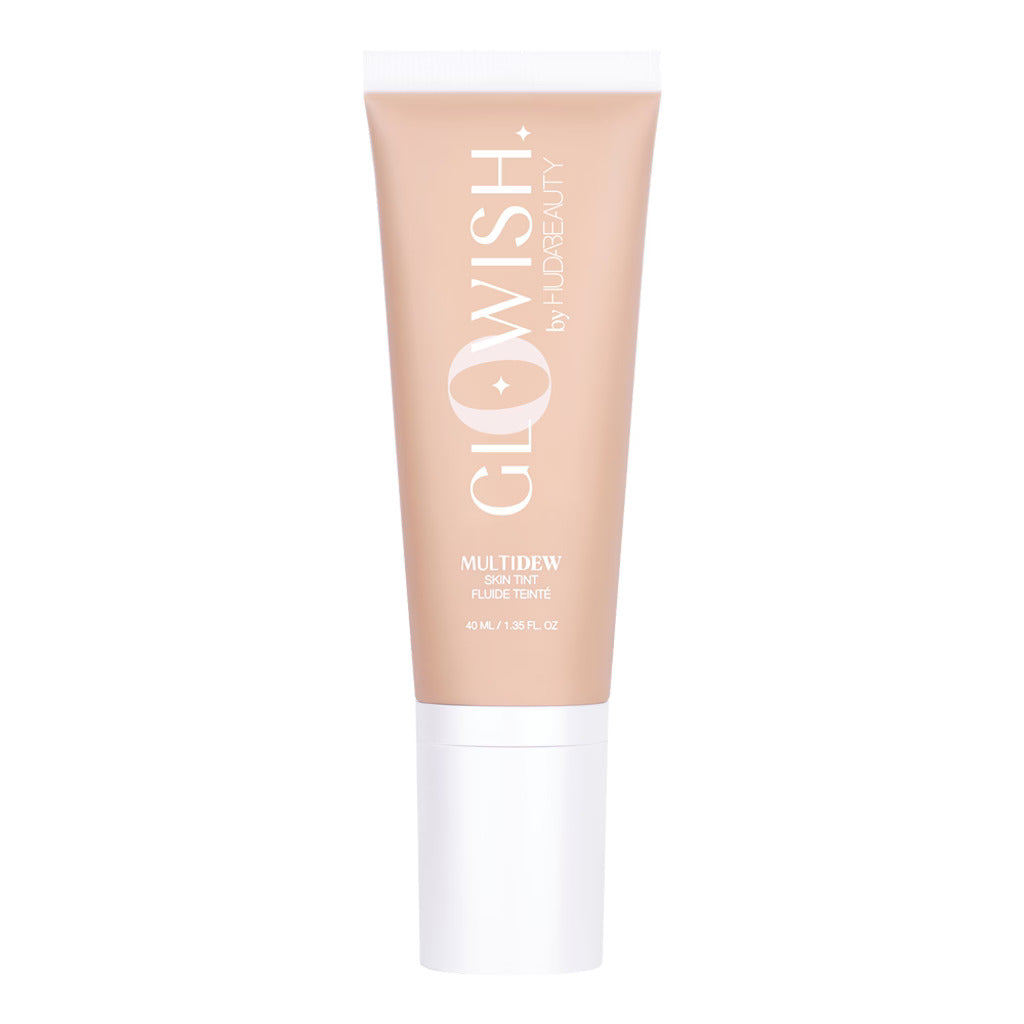 Huda Beauty GloWish Multidew Vegan Skin Tint Foundation- 04 Light Medium 40ml