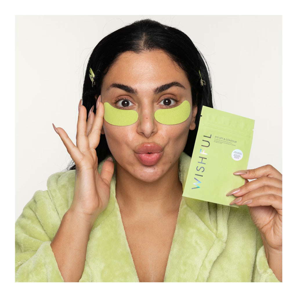 Huda Beauty Wishful Eye Lift & Contour Double Peptide Hydrogel Masks 1.5g