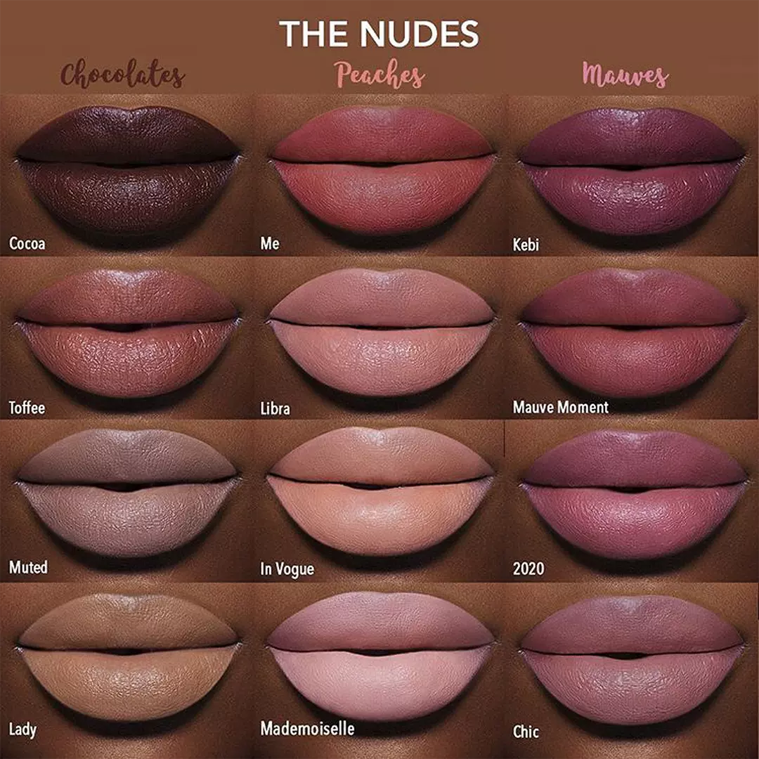 Juvia's Place The Nude Velvety Matte Lipstick- Libra 4g