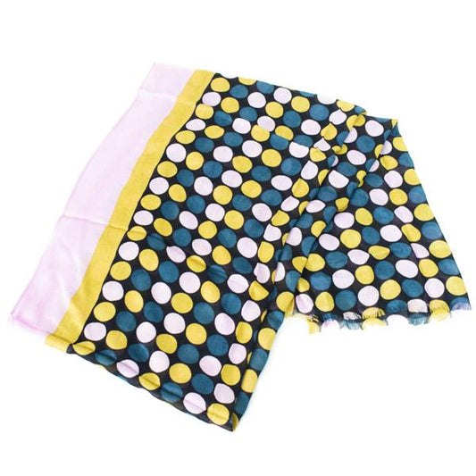 Kate Spade Dance Floor Polka Dot Scarf- Hot Springs