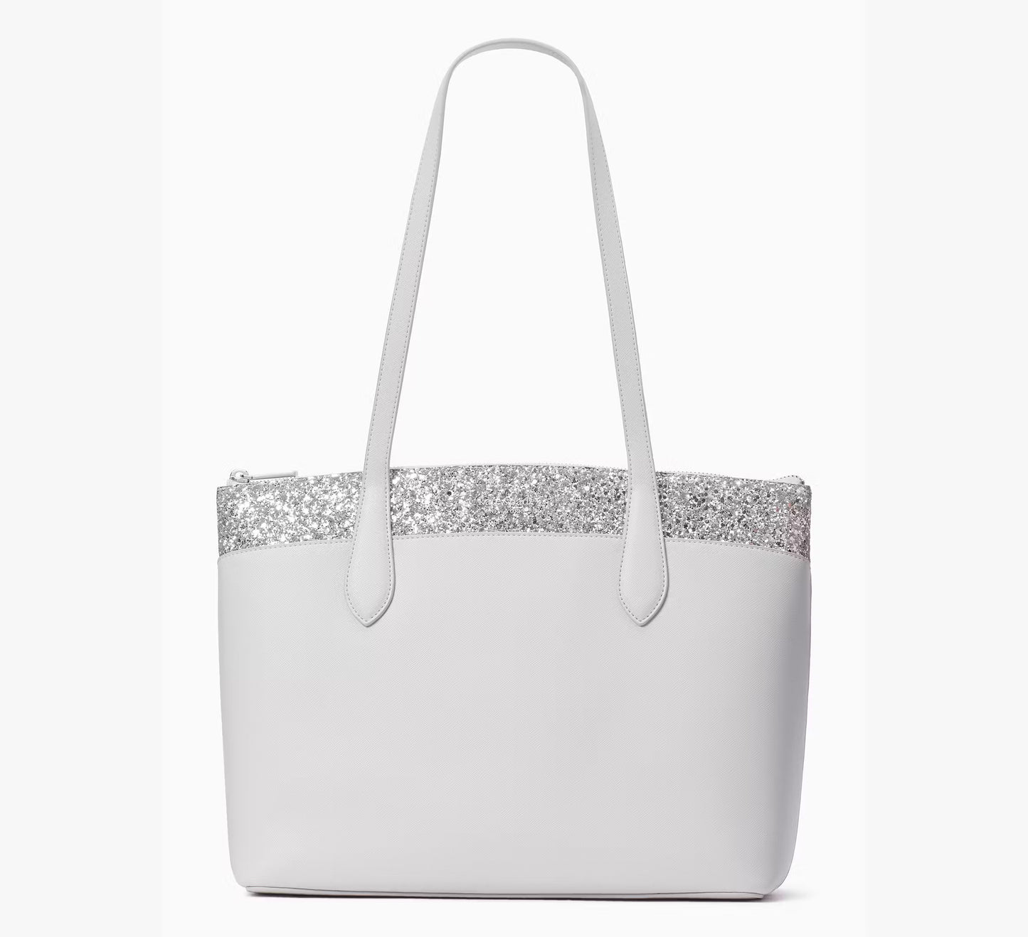 Kate Spade Flash Glitter Satchel Bag- Grey