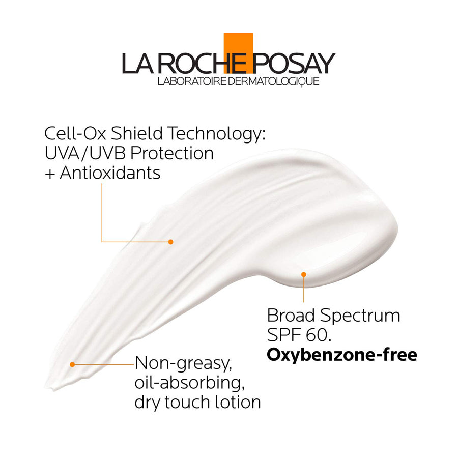 LA Roche-Posay Anthelios Clear Skin Oil Free Sunscreen SPF60, 50ml