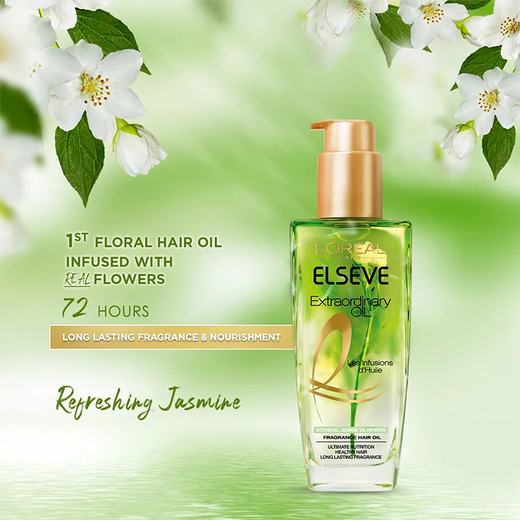 L'Oreal Elseve Extraordinary Oil Botanical Jasmine Oil Infusion 100ml