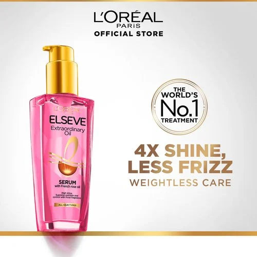 L'Oreal Elseve Extraordinary Oil Serum with French Rose Oil 100ml