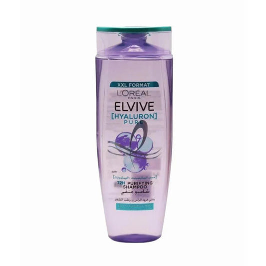 L'Oreal Elvive Hyaluron Pure 72hr Purifying Shampoo 600ml