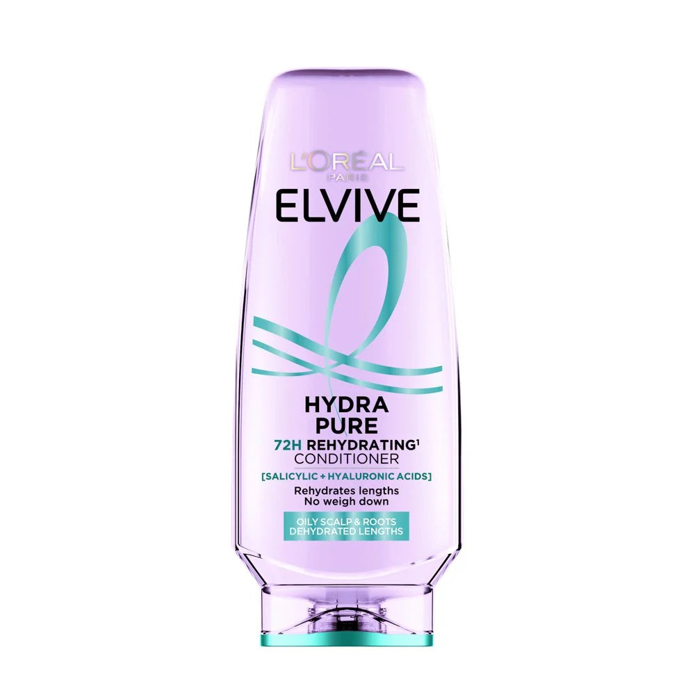 L'Oreal Elvive Hyaluron Pure 72hr Rehydrating Conditioner 300ml