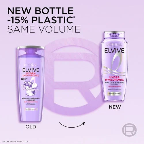 L'Oreal Elvive Hydra Hyaluronic Moisture Boosting Shampoo 250ml