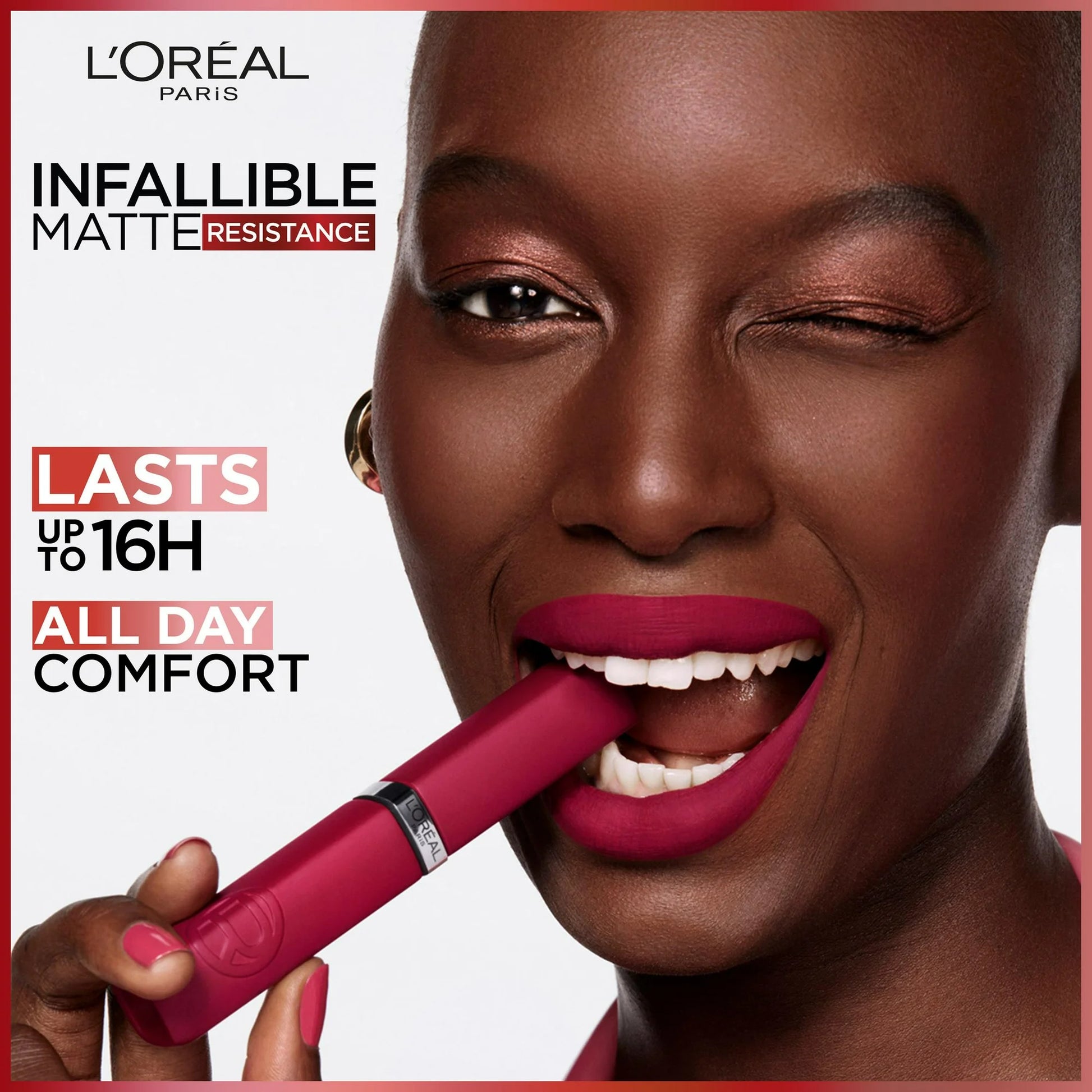 L'Oreal Infallible Matte Resistance Liquid Lipstick- 120 Major Crush