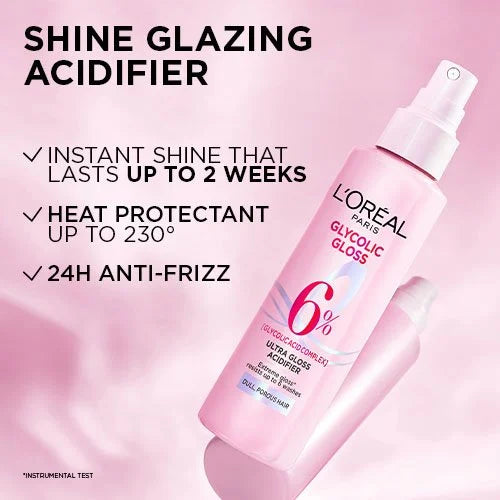 L'Oreal Paris Glycolic Gloss Shine Glazing Acidifier 100ml