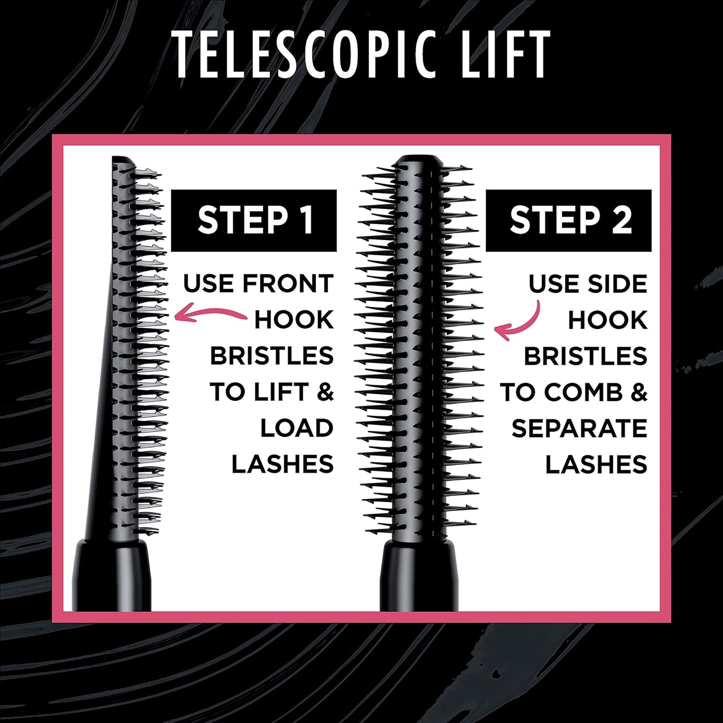 L'Oreal Paris Telescopic Lift Washable Mascara-Black