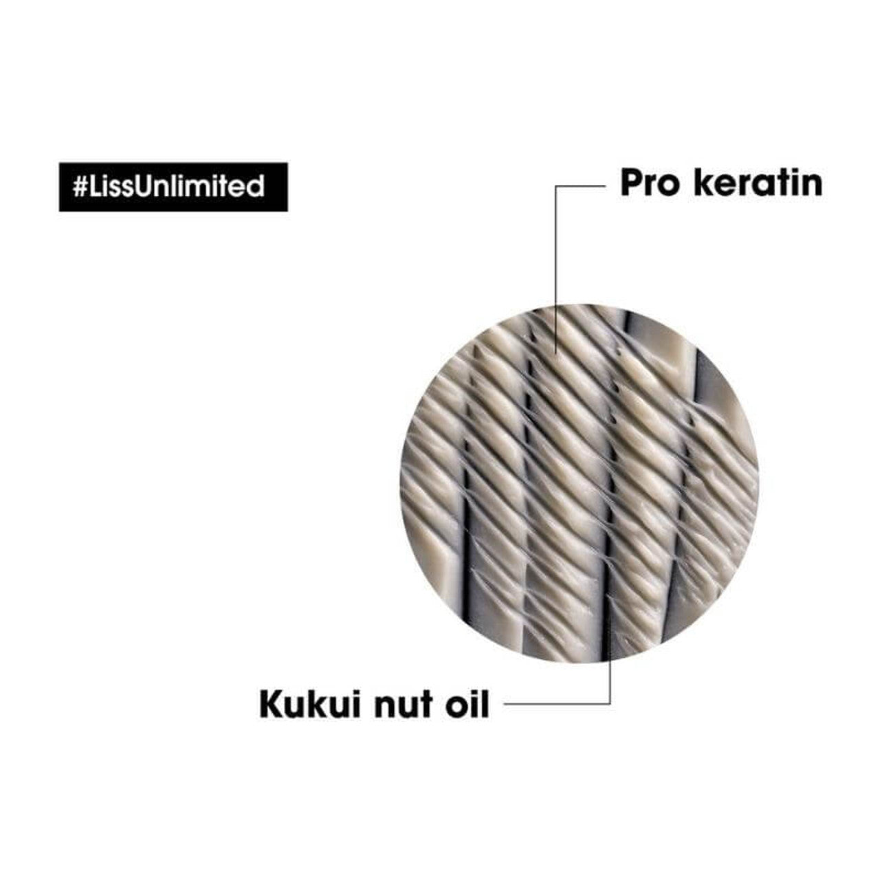 L'Oreal Professionnel Liss Unlimited Hair Mask with Pro-Keratin 250ml