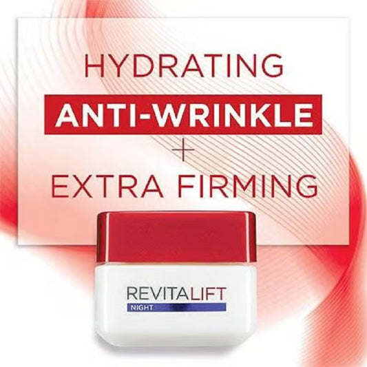 L'Oreal Revitalift Hydrating Anti Wrinkle + Extra Firming Night Cream 50ml