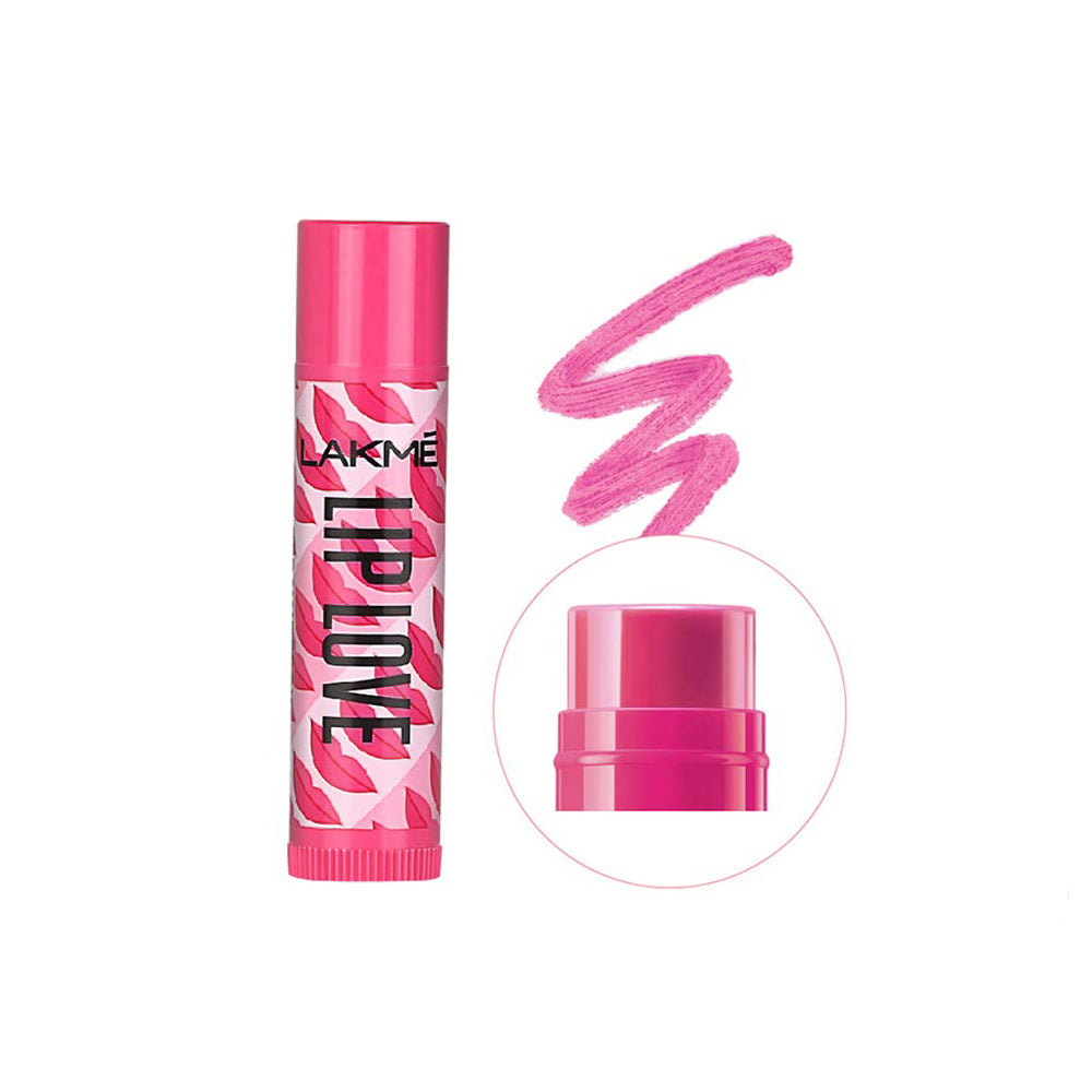 Lakme Lip Love Chapstick SPF15 Strawberry 4.5g