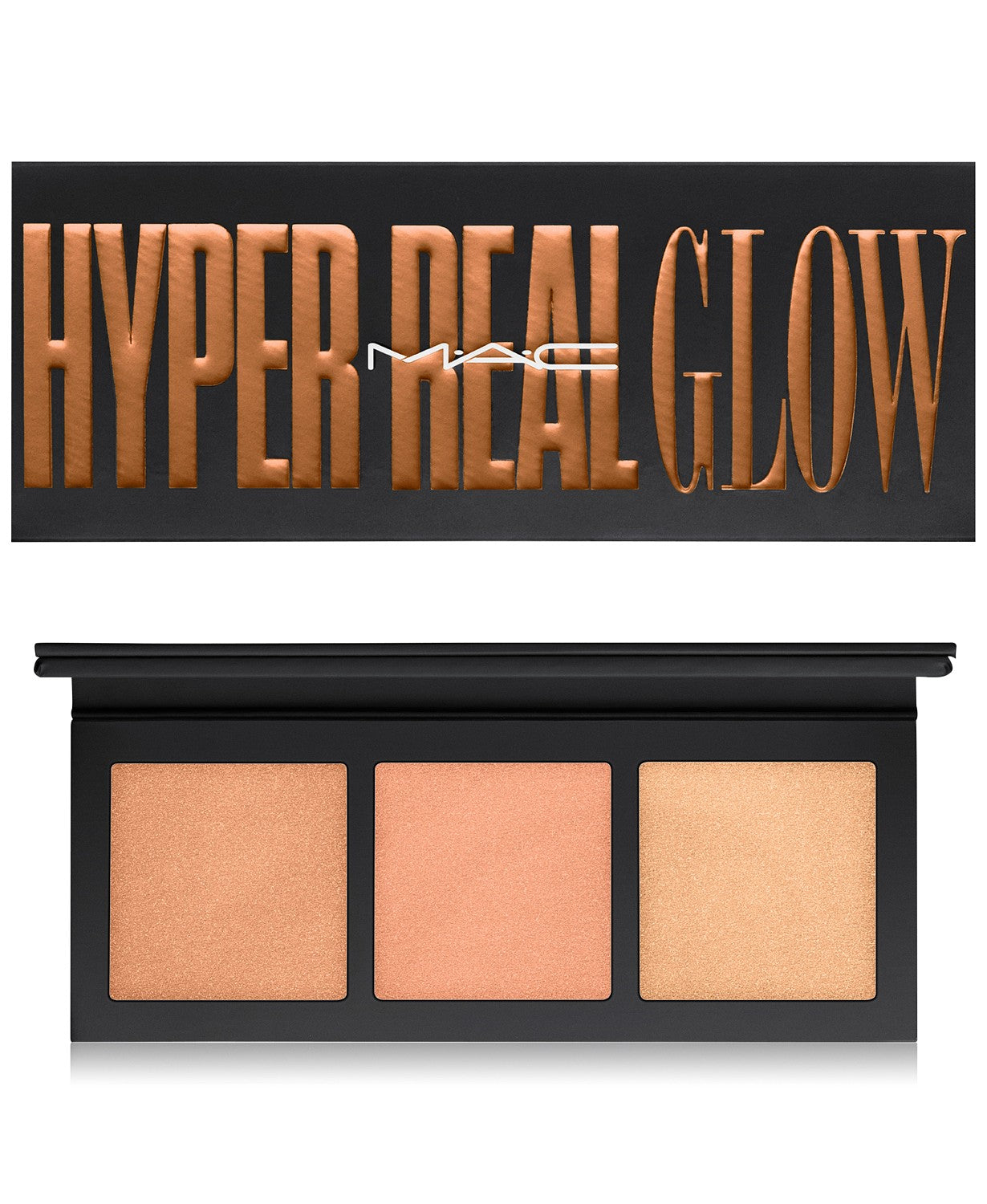 MAC Hyper Real Glow Highlighting Palette- Shimmy Peach