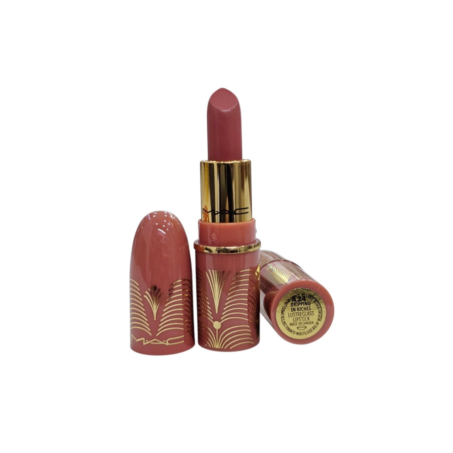 MAC Mini Lustreglass Lipstick- Dripping In Riches