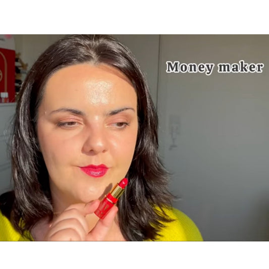 MAC Mini Lustreglass Lipstick- Money Maker