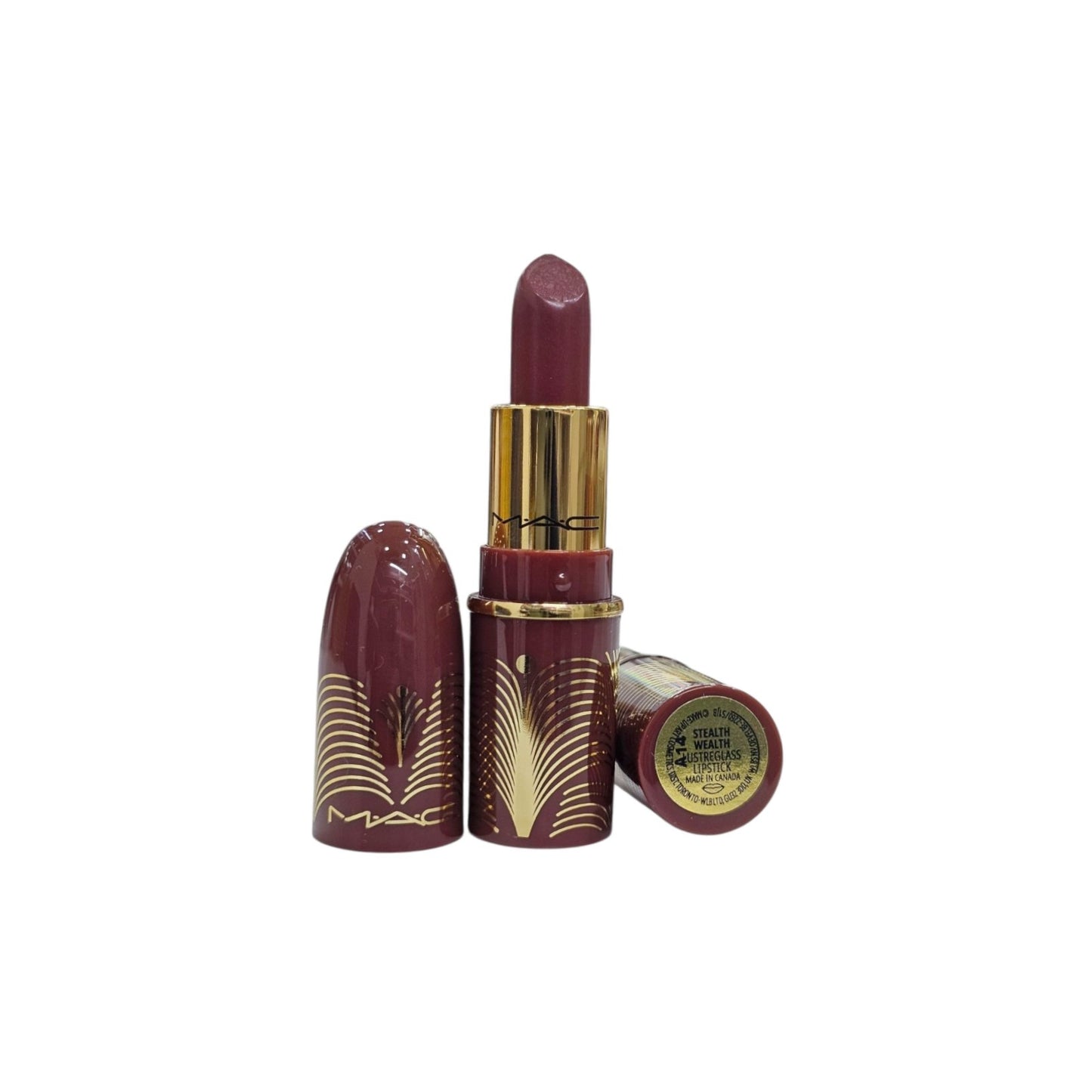 MAC Mini Lustreglass Lipstick- Stealth Wealth