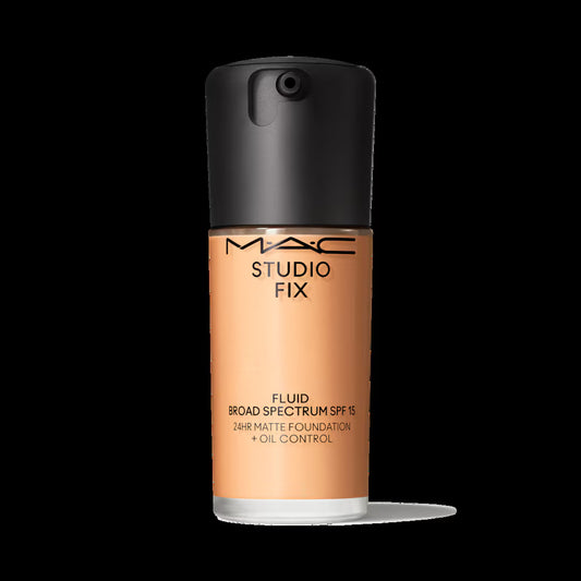 MAC Studio Fix Fluid SPF 15 24HR Matte Foundation + Oil Control- N25