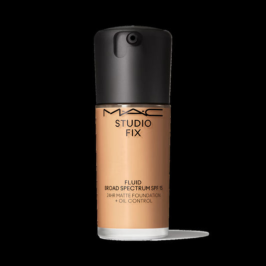MAC Studio Fix Fluid SPF 15 24HR Matte Foundation + Oil Control- N30