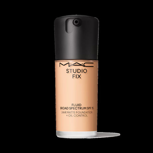 MAC Studio Fix Fluid SPF 15 24HR Matte Foundation + Oil Control- N5
