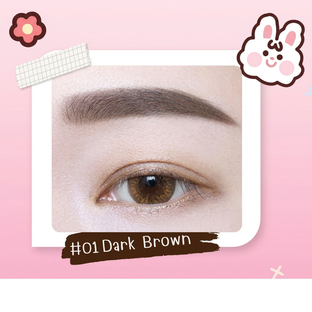 MELLME Eyebrow Pencil- Dark Brown