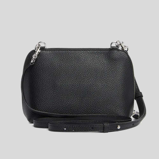 Marc Jacobs Grind Leather Crossbody Bag- Black