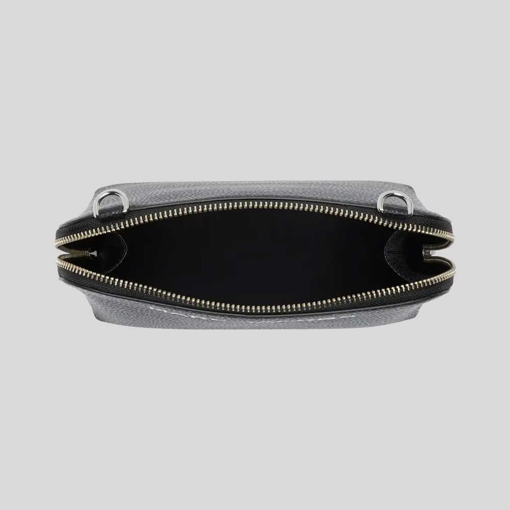 Marc Jacobs Grind Leather Crossbody Bag- Black