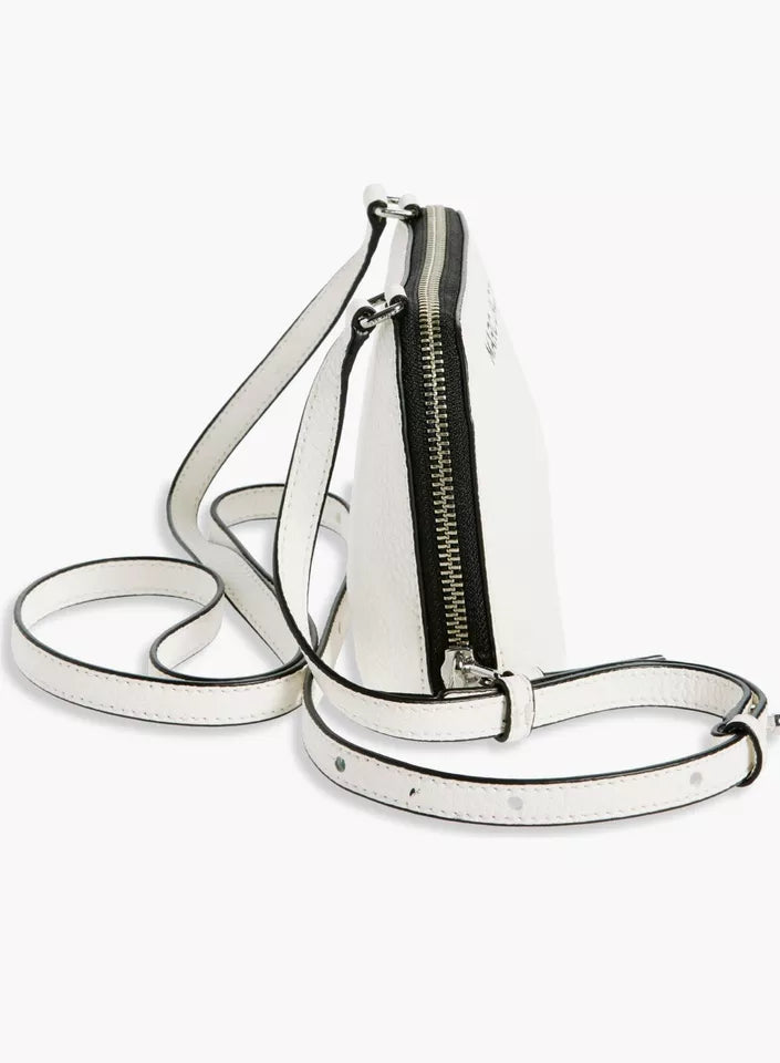 Marc Jacobs Small Leather Crossbody Bag- White