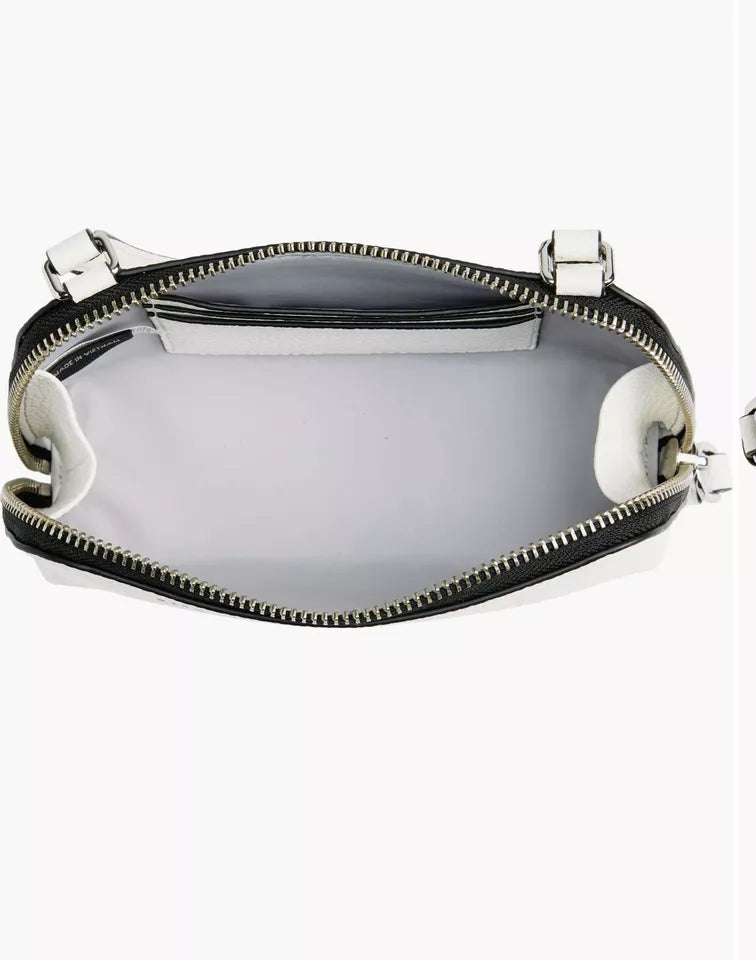 Marc Jacobs Small Leather Crossbody Bag- White