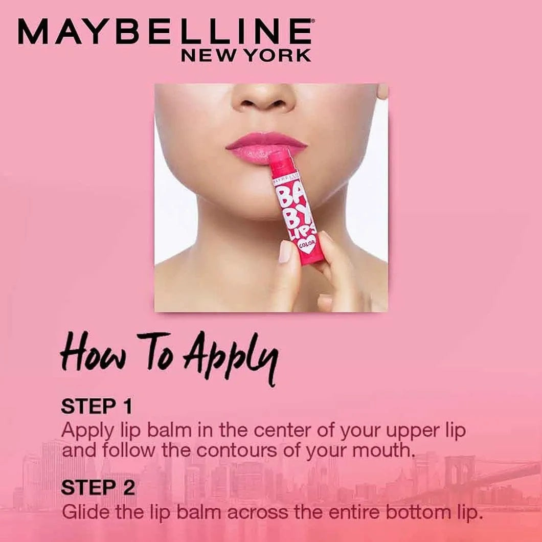 Maybelline Baby Lips Color SPF11 Lip Balm- Berry Crush 4g