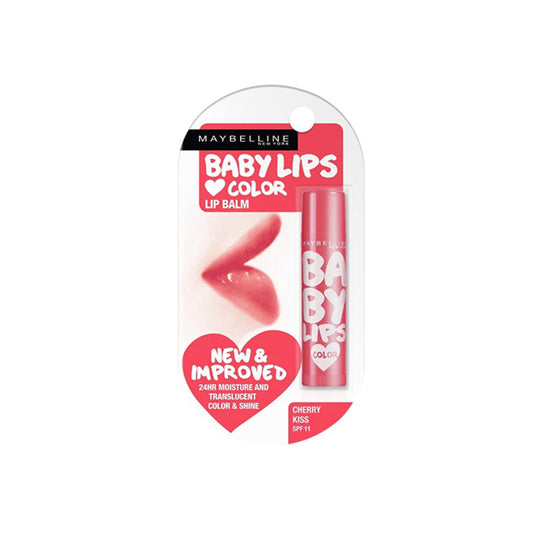 Maybelline Baby Lips Color SPF11 Lip Balm- Cherry Kiss 4g